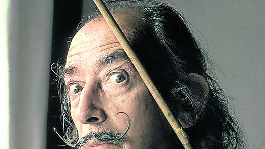 Excéntrico y narcisista. Dalí hizo de su imagen parte de su arte. /SYGMA